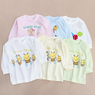 长袖薄款康欣儿卡通圆领纯棉柔软