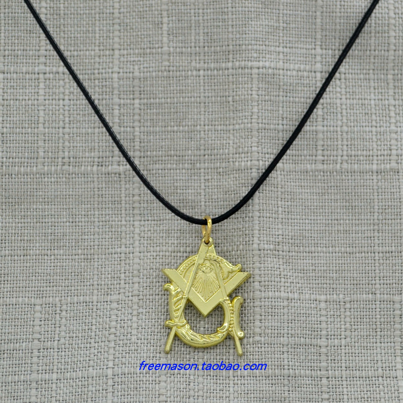 欧美风格共济会男士百搭挂饰吊坠