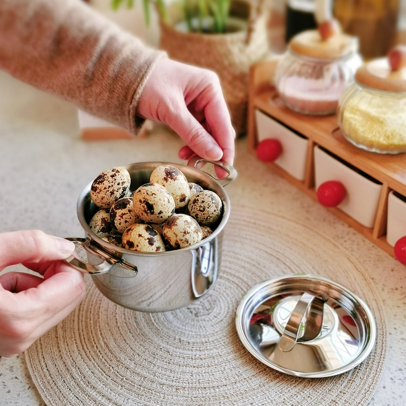 304不锈钢10cm迷你袖珍奶锅