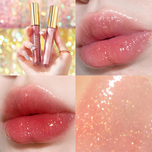 2026新款爆闪唇釉女保湿滋润显白不沾杯不粘腻镜面水光玻璃唇口红