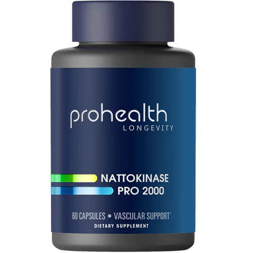 美国Prohealth纳豆激酶Pro 2000 60粒胶囊 Nattokinase Pro 2000