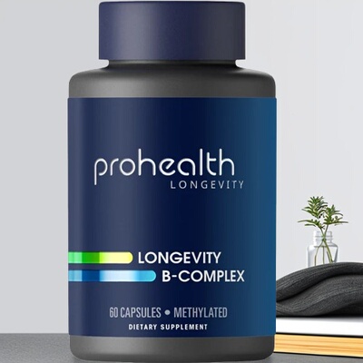 美国ProHealth产品Longevity B-族维生素60粒胶囊
