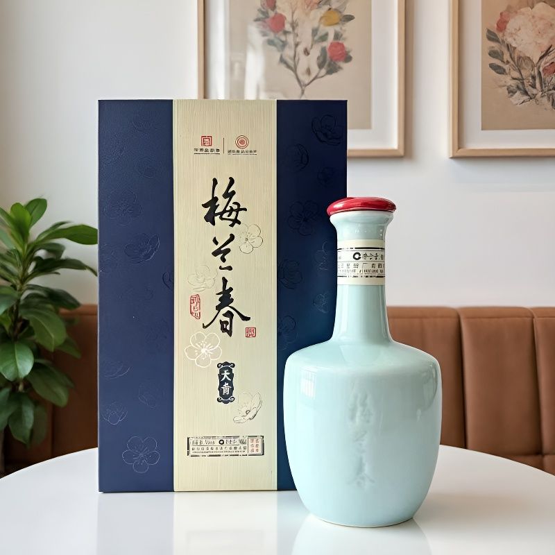 【正品】梅兰春天青 53度芝麻香型白酒 苏超冠军城 泰州特产酒