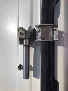 三洪星 兰德酷路泽 普拉多霸道 原车行李架款旗杆支架警示架