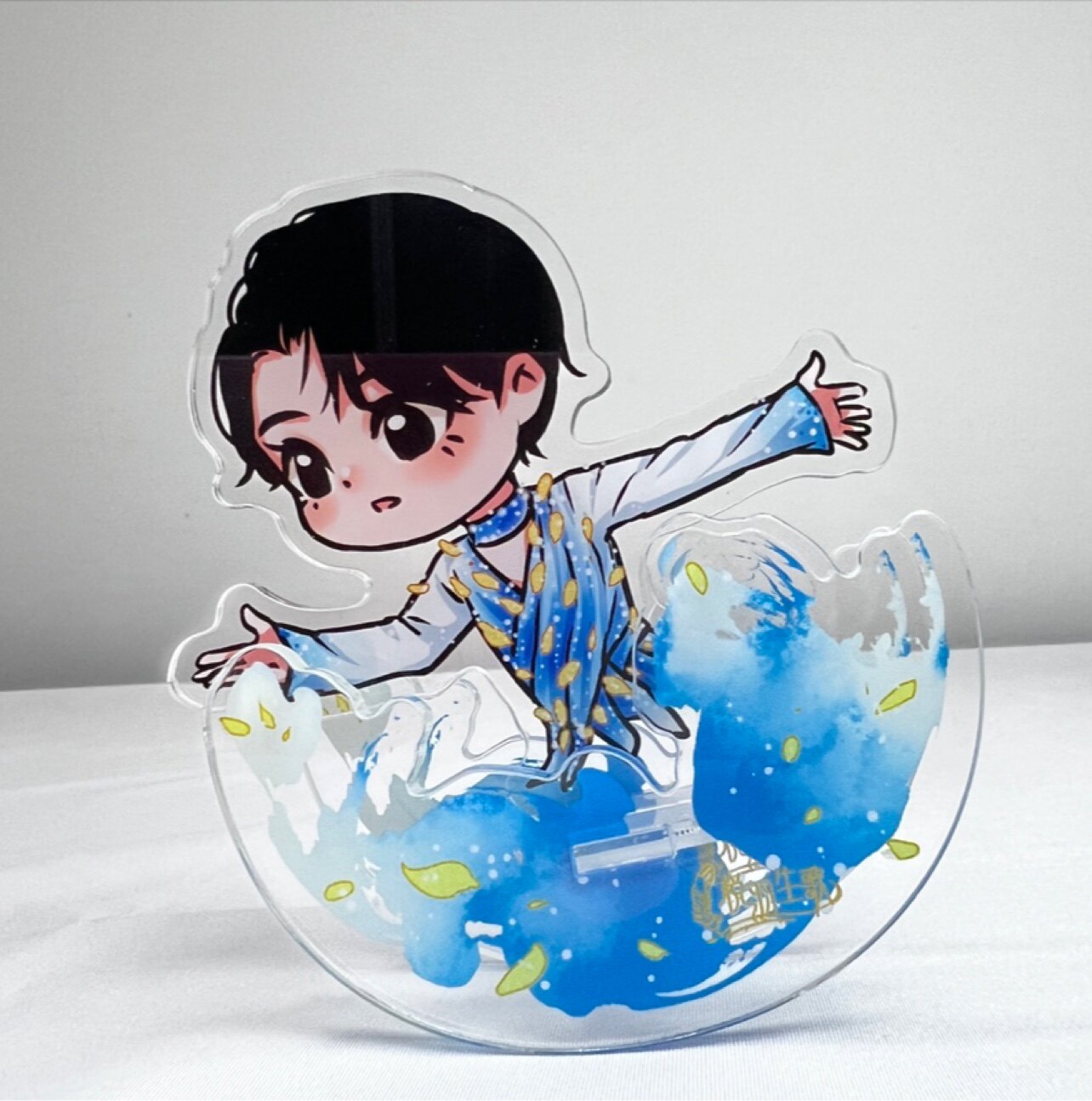 羽生结弦周边q版亚克力摇摇乐引子与回旋随想曲立牌钥匙扣