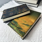 手工布艺书套书皮书衣可调节手账本封皮创意学生文具送朋友礼物