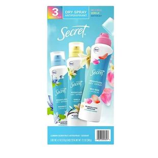 美国直邮正品 Spray秘密止汗膏露香体除异味喷雾玫瑰味 Dry Secret