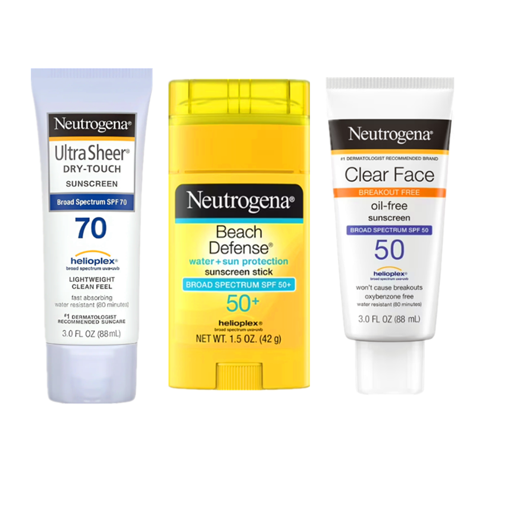 Neutrogena滚轮身体面部防晒