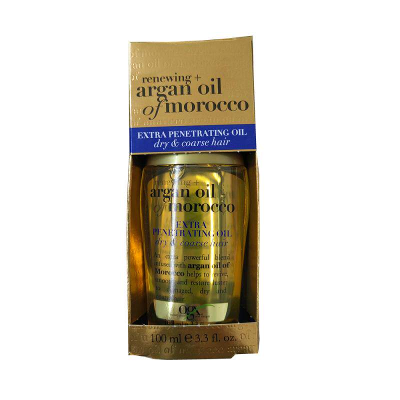 美国正品OGX Argan Oil坚果护发油加强版 阿甘油100ml