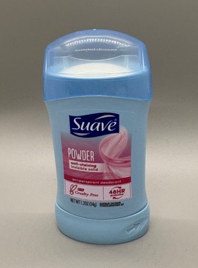 现货 美国正品Suave 丝华芙止汗膏24小时香体膏花香味34g多味可选