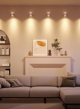 Govee Cube 智能 RGB 幻彩立方体壁灯 灯光同步音乐变换效果背景