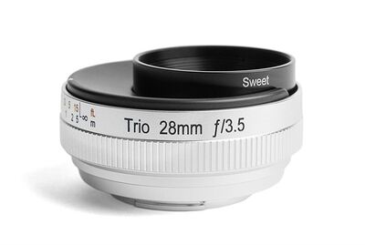 镜头宝贝Lensbaby Trio 28 三镜合一创意无反相机镜头.