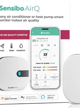 Sensibo AirQ - 带有空气质量传感器的智能交流控制器HOMEKIT.