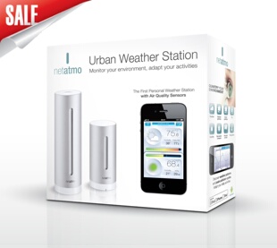 The Netatmo Weather Station 环境气象监测器.