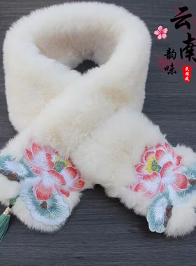 秋冬季民族风女加绒加厚