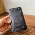 Men's Long Wallet Retro Sheepskin Wallet Men's Multi-card Two-fold Ultra-thin Vertical Soft Leather Can Put Mobile Phones For Youth