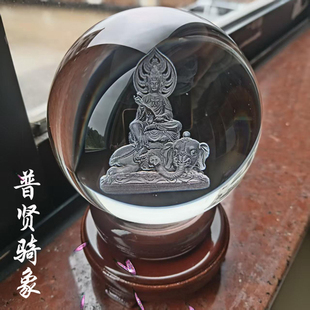 普贤骑象菩萨创意新款上市简约八大佛像办公室居家装饰摆件精品