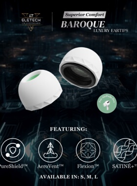 新加坡Element Technology巴洛克Baroque Airpods Pro耳机耳塞套