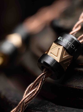 新加坡Element Technology入门线材Azrael暗天使单晶铜耳机升级线