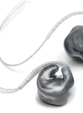 波兰Spiral Ear新旗舰SE6 Edge软模定制6动铁6导管入耳耳塞可升级