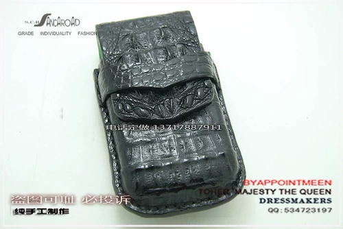 Раскладной совместимый мобильный телефон ручной работы, защитный чехол, крокодил