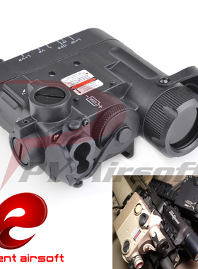 ELEMENT元素DBAL-eMkII户外照 战术导轨强LED手电筒红激光镭射 黑