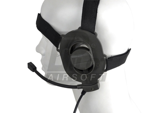 包邮 美军BowmanII战术单边对讲机耳机我是特种兵黑色 素 pilot元