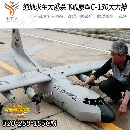 C130大型定制客机模型