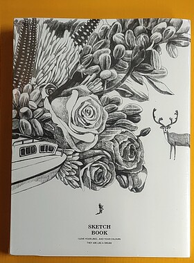 520时尚文化 如梦速写本 素描本 空白内页 厚本子 涂鸦本 画画本