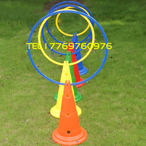 一套12只 敏捷圈 足球训练器材 跆拳道篮球训练圈 体能环 灵敏圈