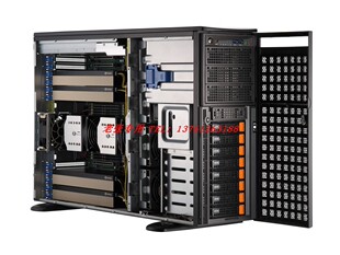 PCI 超微SYS E5.0 80G TNRT准系统支持4路H800 GPU H100 741GE