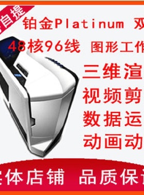 至强铂金8259 8275CL 8260 8274双路工作站主机服务器电脑48核96