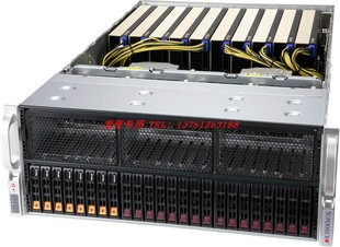 TNR深度学习AI人工智能准系统10路GPU 80G A100 420GP 超微SYS