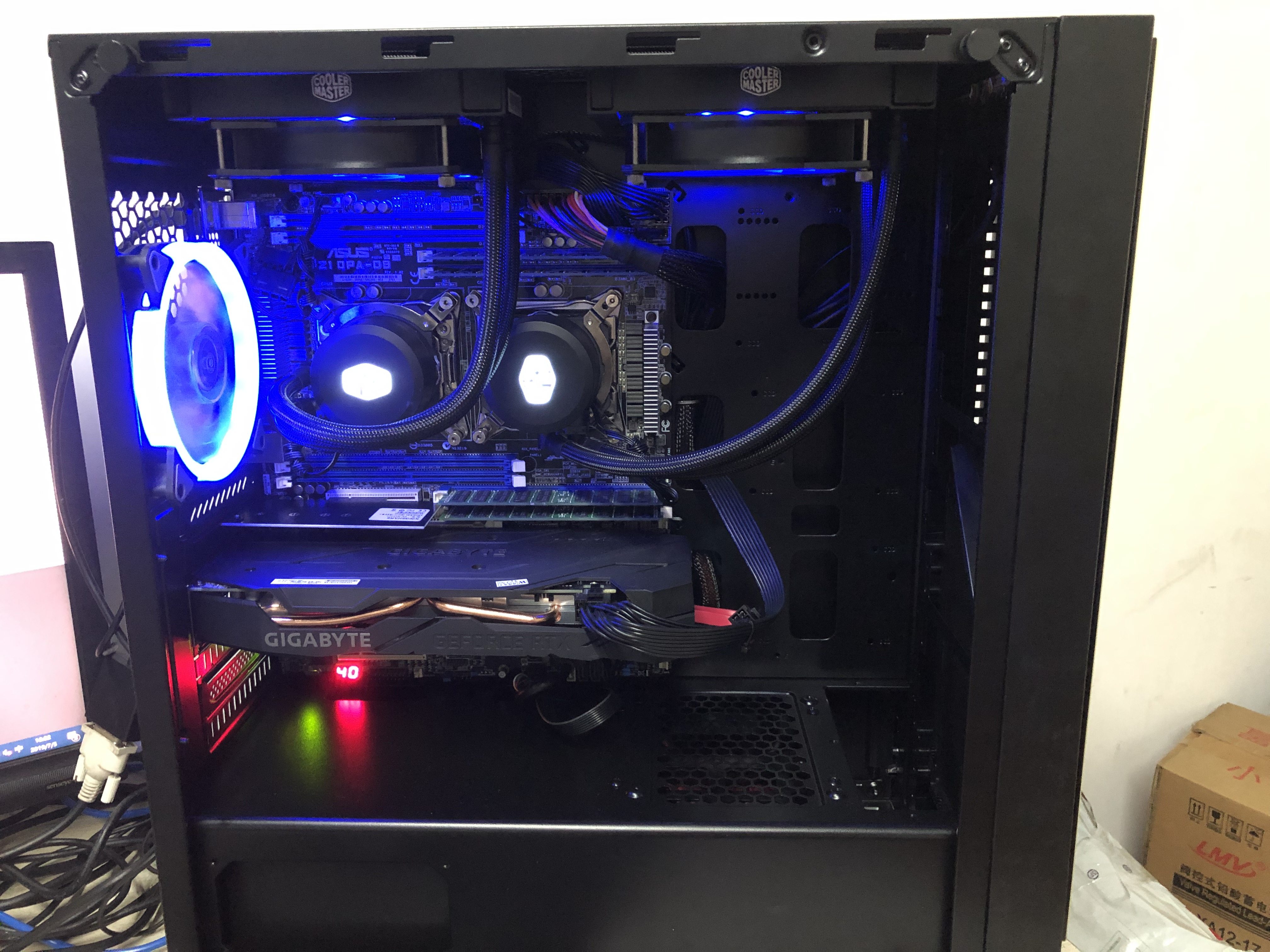 xeon至强e5-2699 2697 2698 v4双路44核88线图形工作站主机服务器