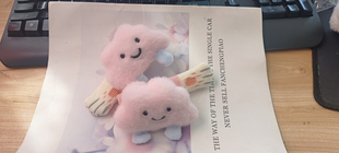 可爱云朵门把手保护套高颜值针织把手通用百搭防撞静电居家门装饰