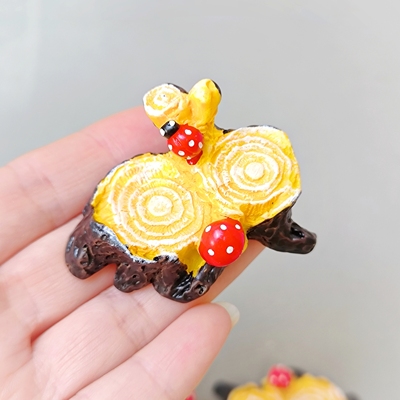 微景观仿真蘑菇树桩园林diy造景