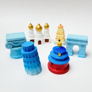 微景观地标仿真名胜古迹地标建筑 沙盘景diy装饰品配件微缩小摆件