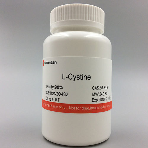 科研 L-胱氨酸 L-膀胱氨基酸 L-Cystine 56-89-3 Scientan 10G