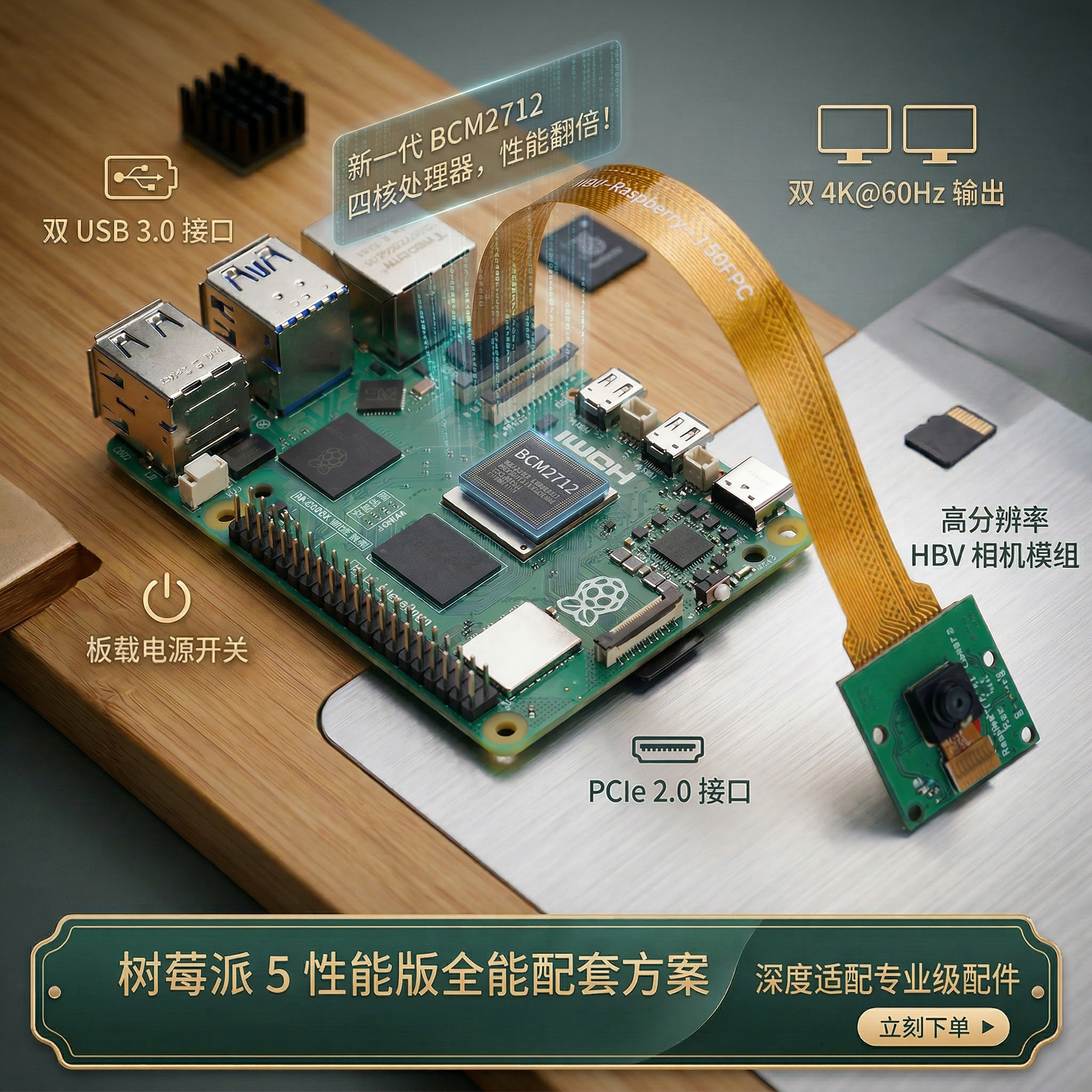 b站王铭东树莓派python学习配套硬件轻松上手