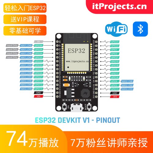 ESP32开发板拓展板带屏幕