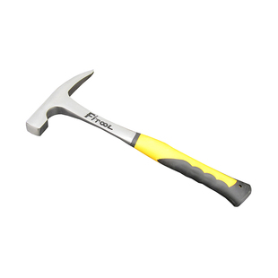 整体锻打一体尖头建筑泥工锤户外探矿地质锤