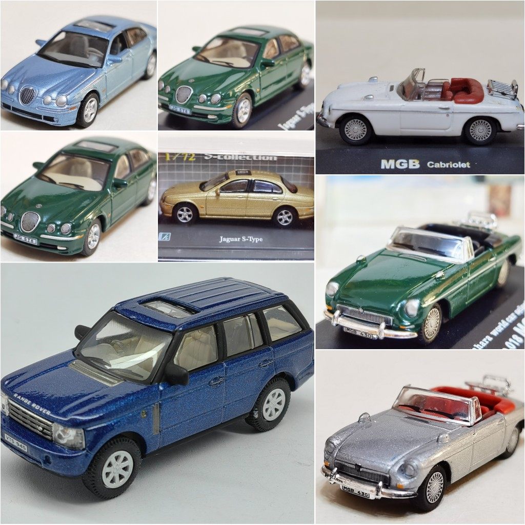 1/72路虎 捷豹 MG