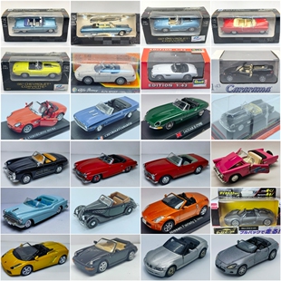 二手1/32-1/43敞篷舒克奔驰车模兰博基尼保时捷雪佛兰凯迪拉克