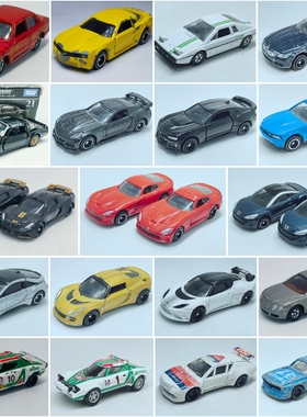 二手1/64左右TOMY多美卡欧美肌肉车运动车两门车合金模型宝马莲花