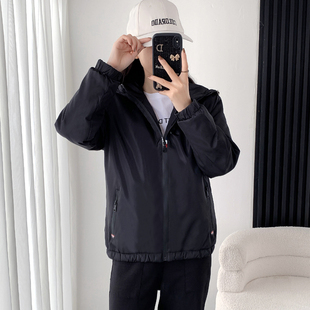 新款二棉棉服大码女装冬装夹棉外套连帽宽松棉衣休闲保暖薄棉袄女