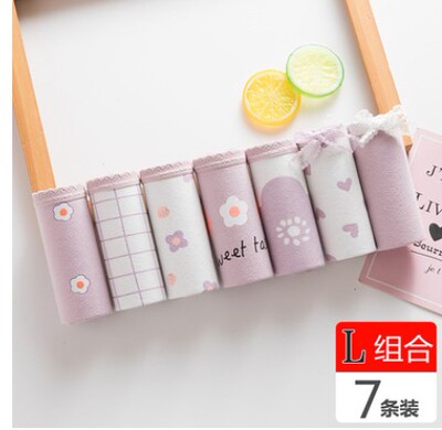 Sweet wind underwear Lady's cute underwear Cotton underpants