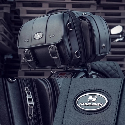 saddlemen旅行后座包哈雷靠背包