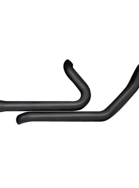 Freedom哈雷正三轮路王大道公路滑翔121CVOST前段排气管黑色双出