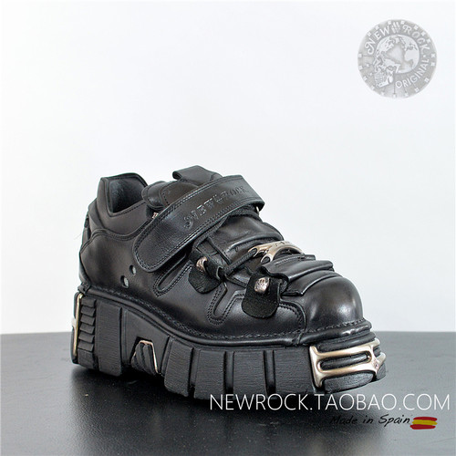 38现货newrock西班牙朋克低帮鞋