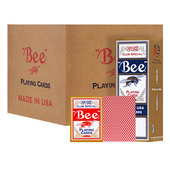小蜜蜂扑克正品 美国进口NO.92bee整箱批创意加厚百家乐德州纸牌